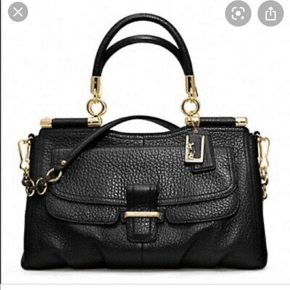 Madison Coach Bag Leather FLAGSHIP BAG